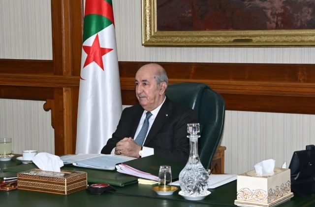 Algerian President Sworn In for a Second Term