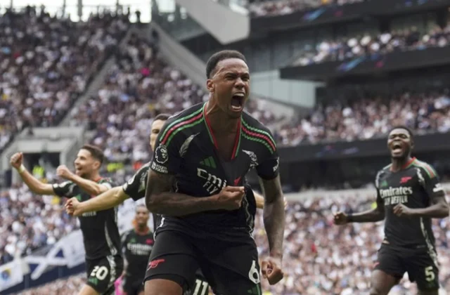 Arsenal Withstands the Heat to Edge Spurs 1-0 in a Tense North London Showdown