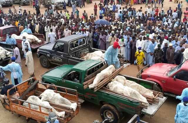 Boko Haram terrorists on bicycles kill over 100 in