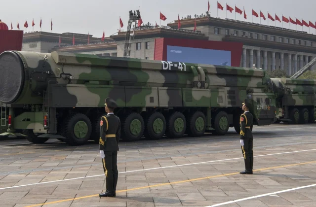 China Conducts Test Launch of Intercontinental Missile in the Pacific Ocean