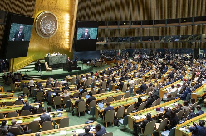 Erdoğan returns to key UN meeting, expected to urge justice for Gaza