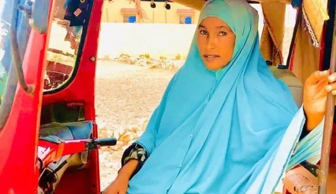 Hawo Jookar breaks barriers as Adado's first female Bajaj driver