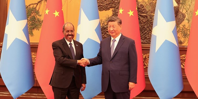 Madaxweyne Xasan Sheekh oo kulan gaar ah kula qaatay Madaxtooyada Beijing dhigiisa dalka Shiinaha