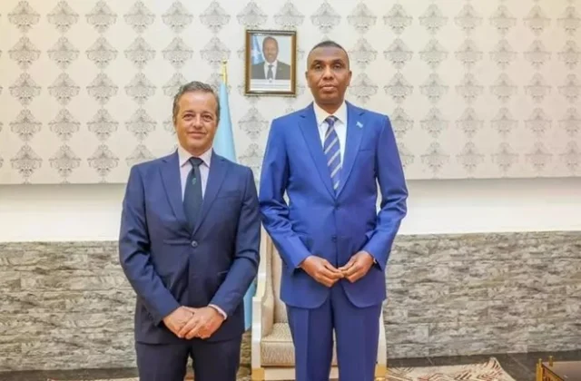 Italian Ambassador Meets with Prime Minister in Somalia