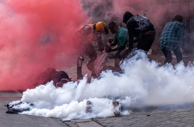 Kenya ‘shocked to its core’ by death during anti-tax protests.
