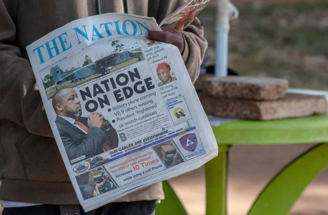 Malawi’s Vice President Chilima and nine others tragically lose their lives in