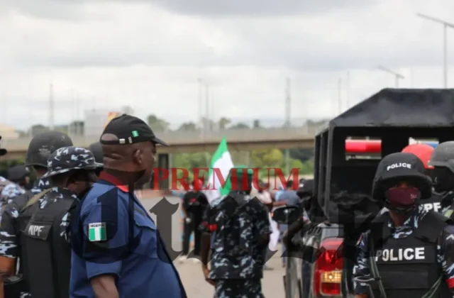 Nigerian Police Mobilize in Preparation for Upcoming Nationwide Demonstrations