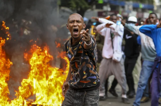 One killed, more than 200 injured in Kenyan protests