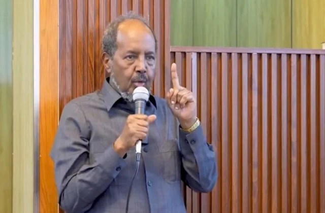 President Hassan Sheikh Pledges to Intensify Fight Against Somalia’s Unlawful Arms Trade