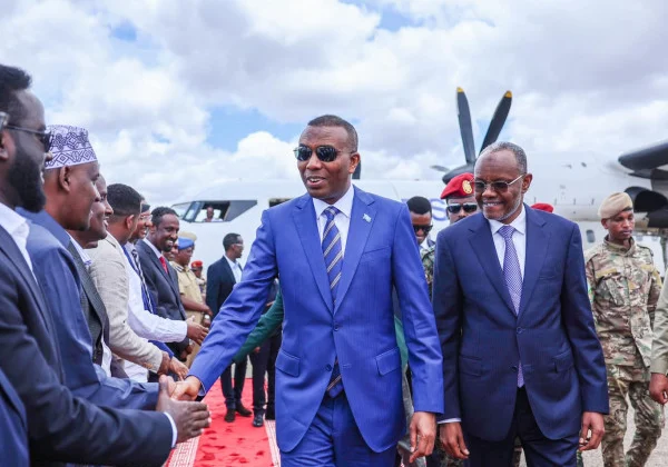 Prime Minister Hamza Visits Baidoa Amid Controversy Over Ethiopian Troops in Somalia