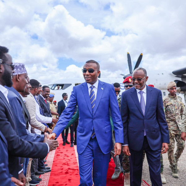 Prime Minister Hamza Visits Baidoa Amid Controversy Over Ethiopian Troops
