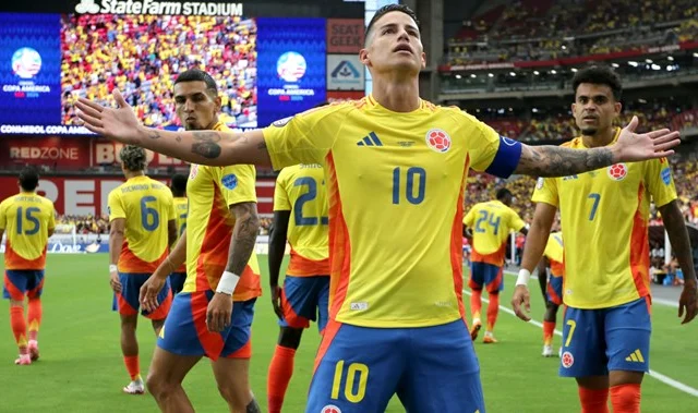 Rodriguez Leads Colombia to Triumph Over Argentina