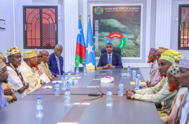Somali Prime Minister Engages with Southwest Elders to Discuss Their Role in Nation-Building