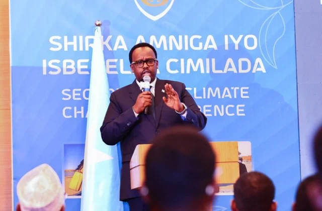 Somalia’s Deputy Prime Minister Urges Collaborative Efforts for Climate Resilience and Security Measures
