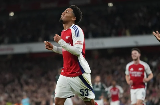 Teenager Ethan Nwaneri shines with two goals as Arsenal thrashes Bolton 5-1