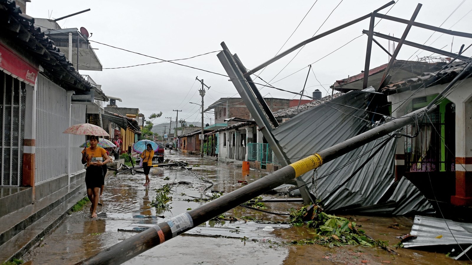 Three dead after remnants of Hurricane John hit Mexico