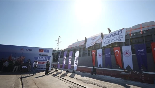 Turkish Vessel of Compassion Departs with 3,000 Tons of Humanitarian Supplies Bound for Somalia