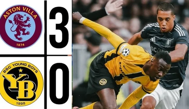 Aston Villa Triumph Over Young Boys with 3-0 Win in UEFA Champions League Showdown