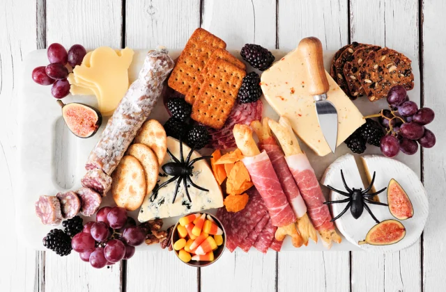 14 Hauntingly Delightful Charcuterie Board Ideas for a Spooktacular Halloween Celebration Your Guests Will Adore