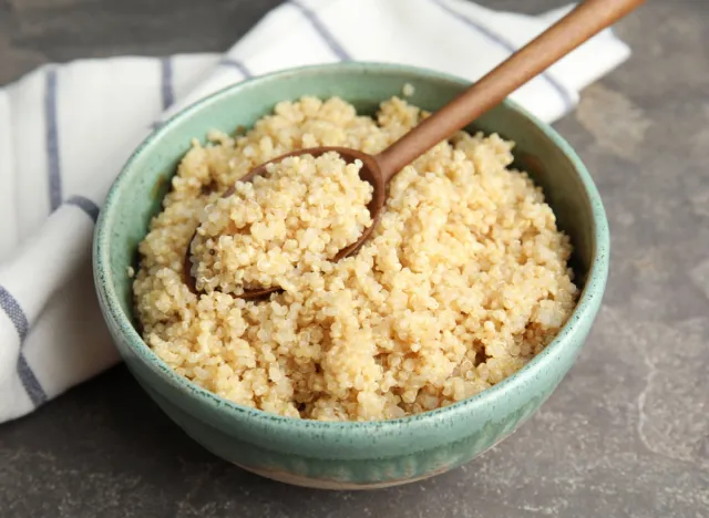 cooked quinoa