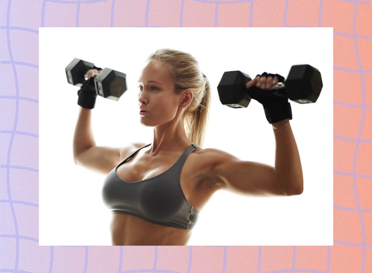The definitive dumbbell and bodyweight exercise regimen for targeting belly fat.