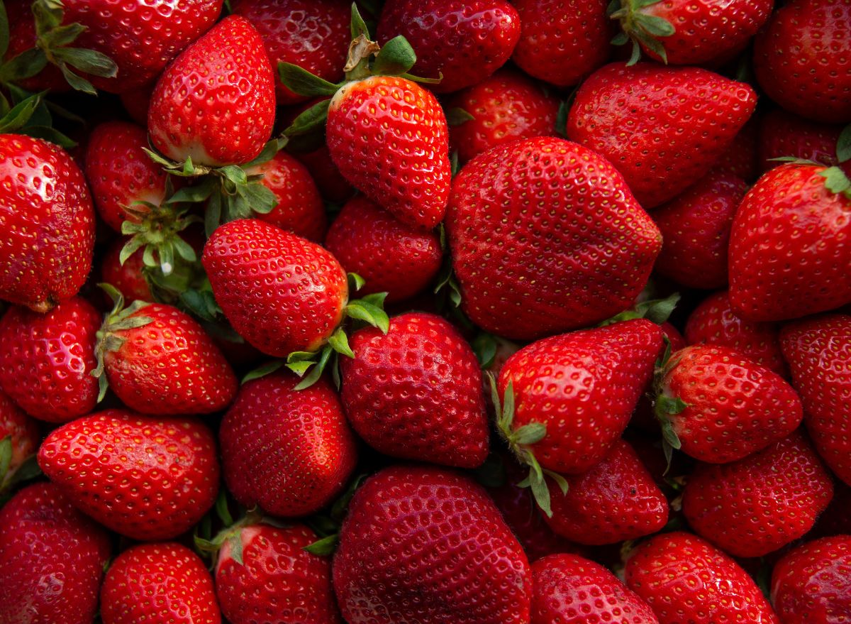 fresh strawberries