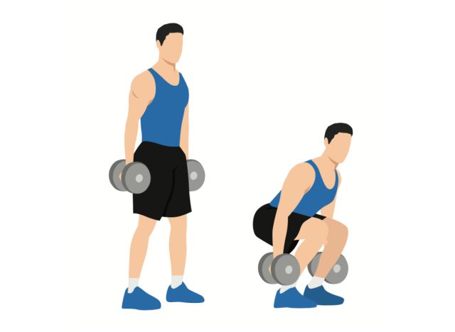 a 4-week exercise program for weight loss that you’ll truly follow 39 dumbbell squat