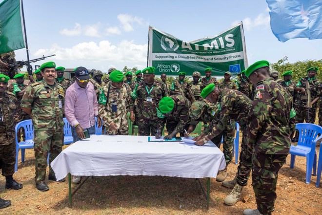 ATMIS hands over Kuday military base to Somali National Army