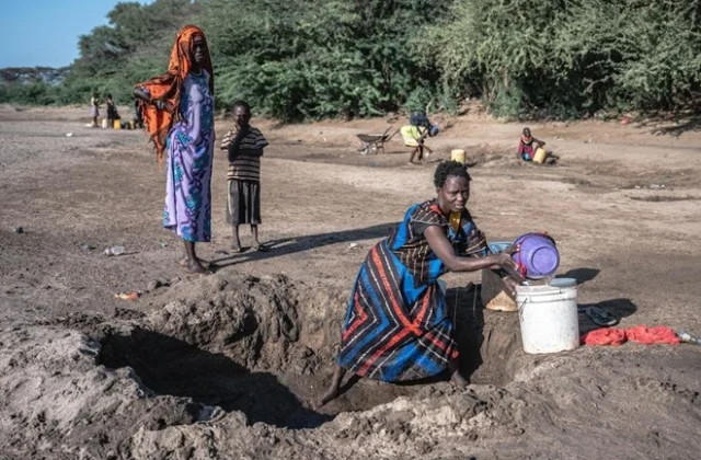 At least six countries in the Horn of Africa to be hit by heightened heat stress
