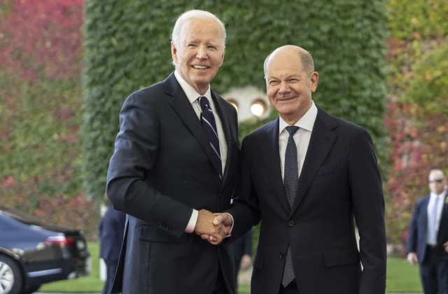 Biden Calls on NATO Partners to Sustain Aid for Ukraine During His Visit to Berlin