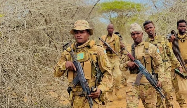Danab Forces Eliminate 12 al-Shabab Militants in Central Somalia