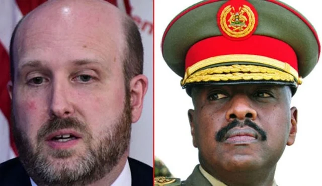 General Muhoozi Criticizes U.S. Envoy Following Sanctions on Ugandan Police Leaders