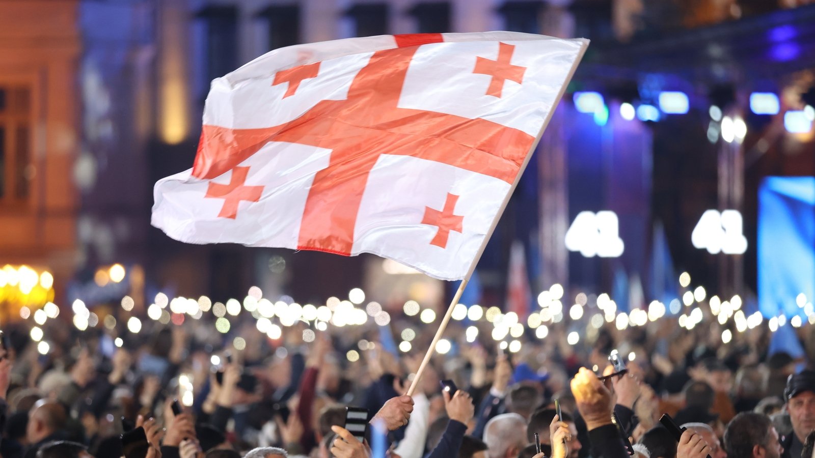 Georgia braces for vote seen as choice between Russia, EU