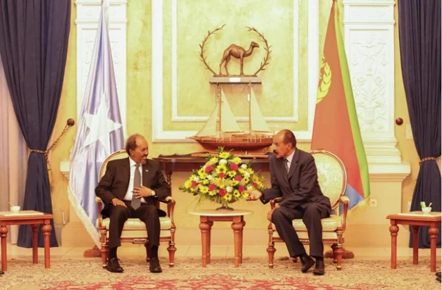 Hassan Sheikh Visits Eritrea to Strengthen Relations and Address Ethiopia’s Growing Influence