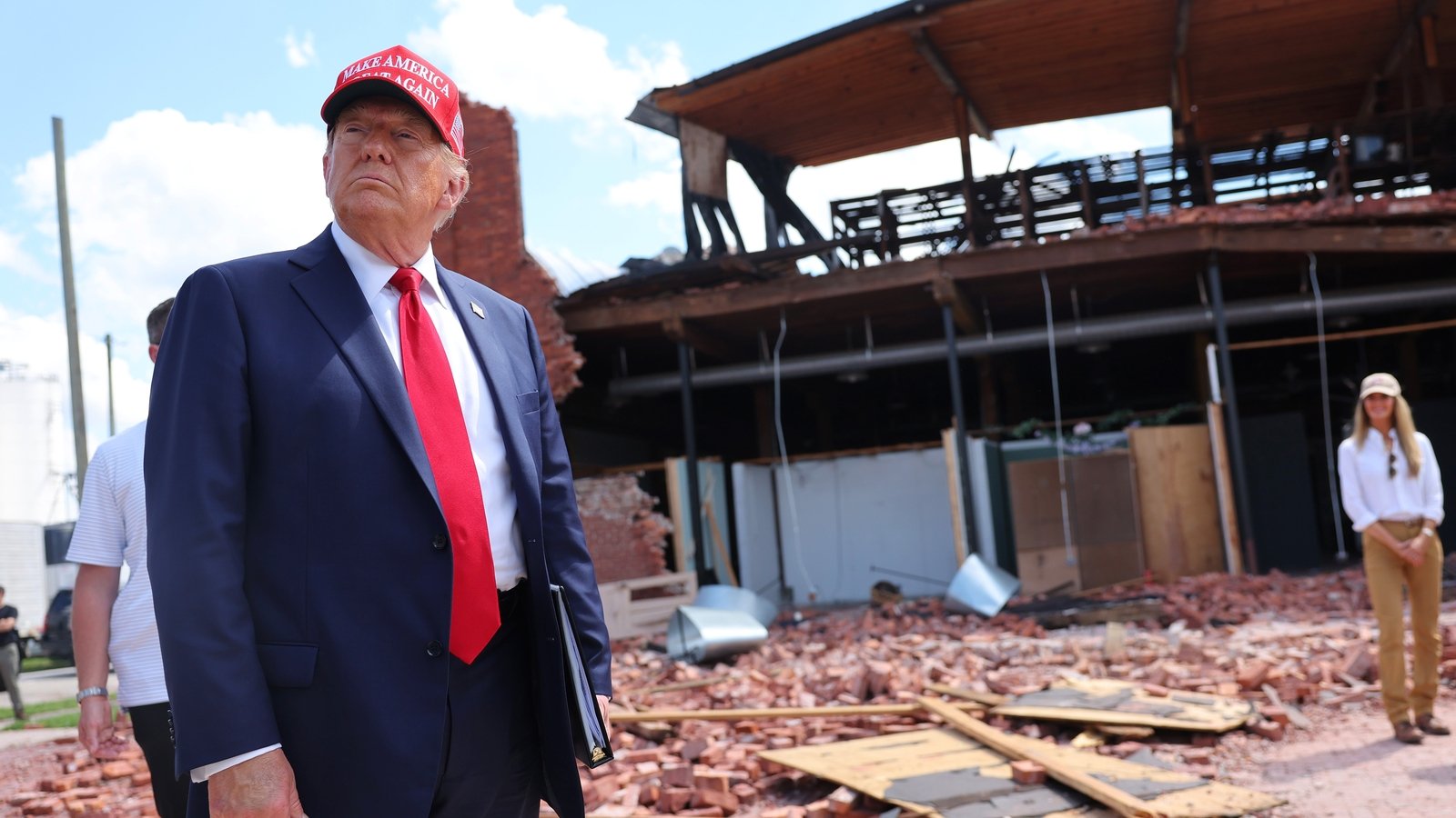 Hurricane season brings storm of disinformation to campaign
