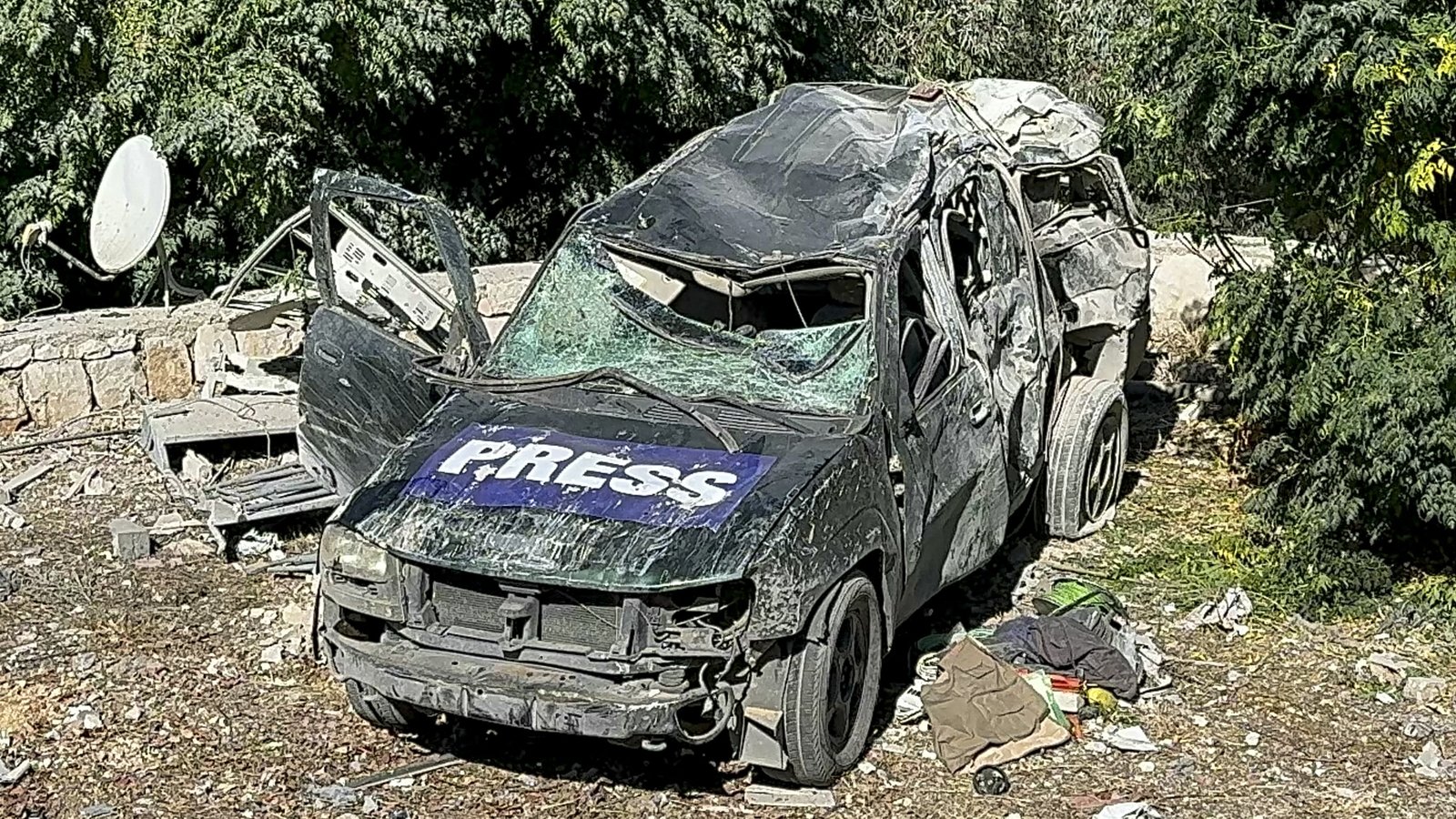 Israel claims strike that killed reporters 'under review'