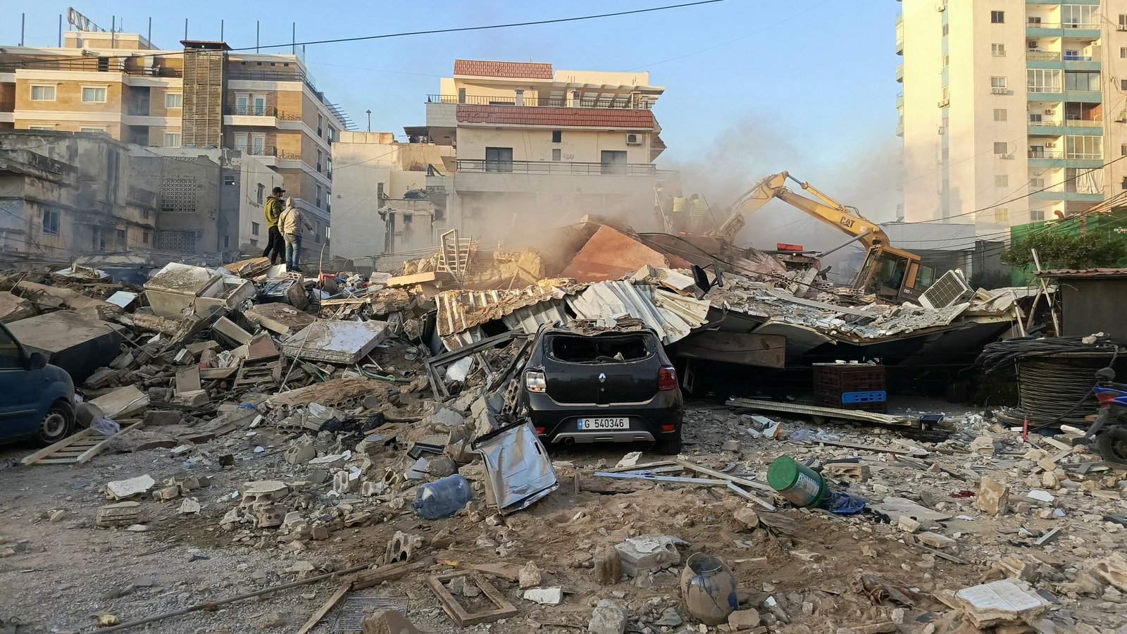 Lebanon officials say five killed in Israeli airstrike