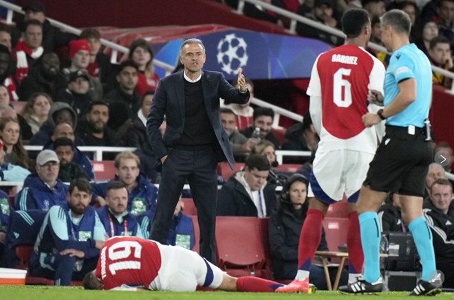 Luis Enrique’s gamble to leave out ‘not ready’ Dembélé backfires badly against Arsenal
