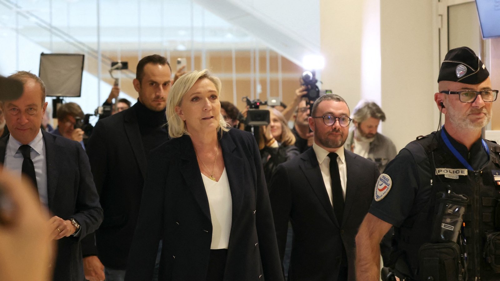 Marine Le Pen on trial over alleged misuse of EU funds