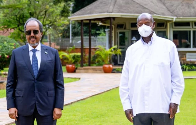 Museveni and Somalia’s President Engage in Dialogue on Ensuring Peace and Stability in the Horn of Africa Region