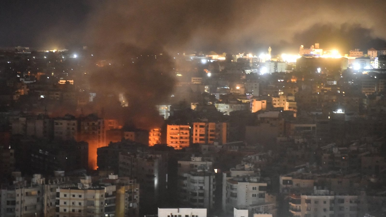 Six killed as fresh Israeli strikes hit central Beirut