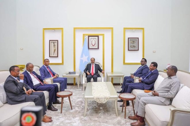 President Mohamud re-opens National Consultative Council (NCC) meeting in Mogadishu