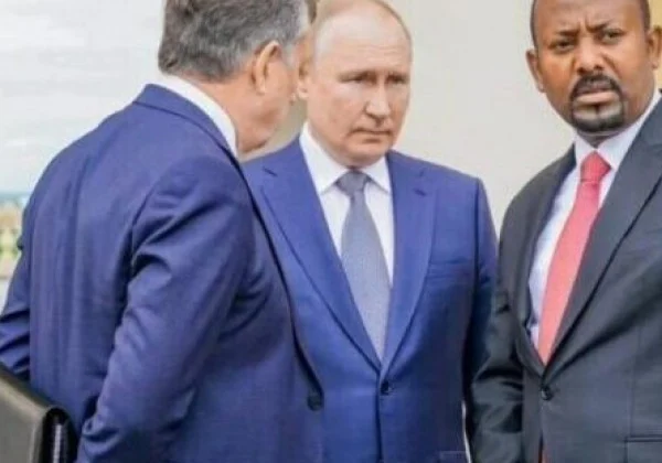 Putin Holds Discussions with Ethiopian Prime Minister Abiy Ahmed During BRICS Summit