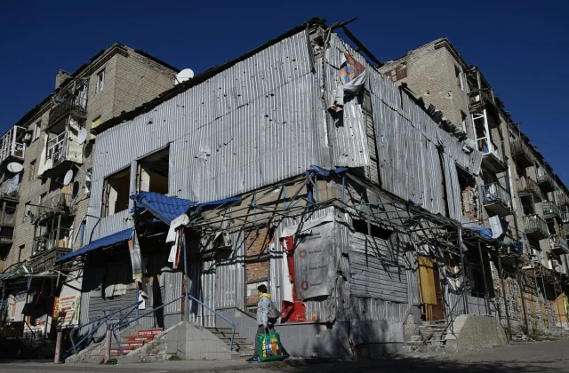 Russian troops seize control of two villages in eastern Ukraine.