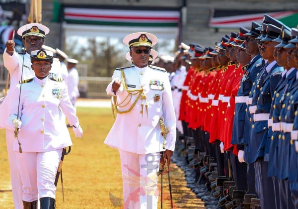 Shattering Barriers: Lt. Col Mwagandi Becomes the First Female KDF Officer to Command the Guard of Honour
