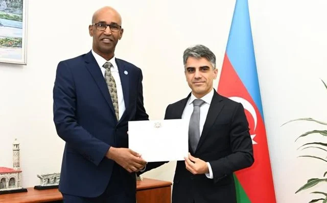 Somali Ambassador to Turkey Presents Credentials for Role as Non-Resident Envoy to Azerbaijan