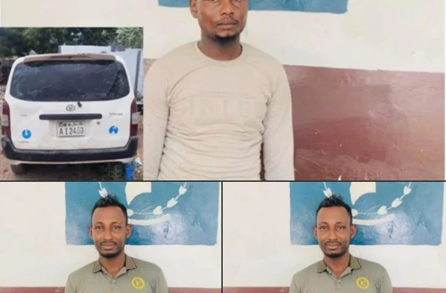 Somali Authorities Present Alleged Livestock Thieves in Mogadishu