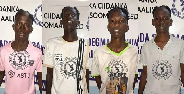Somali Police Detain 24 Young Individuals for Security Violations During Mogadishu Soccer Game