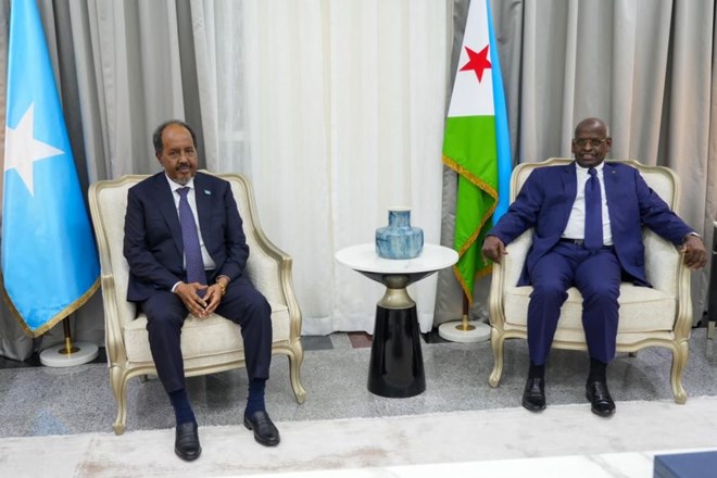Somali President arrives in Djibouti as Somalia prepares for ATMIS transition
