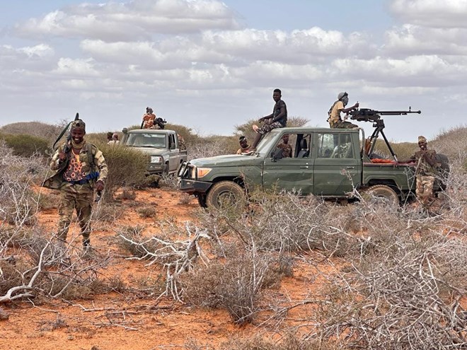 Somali forces kill 30 al-Shabab militants in Mudug region